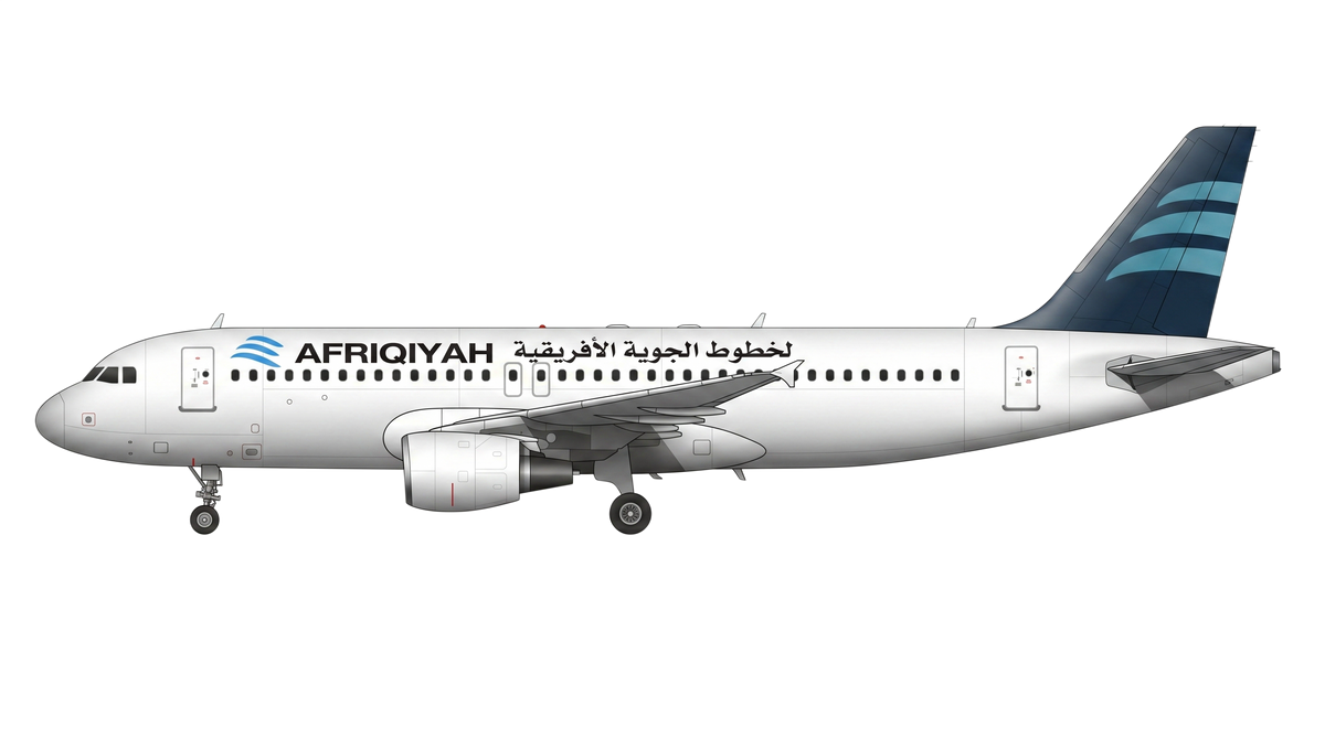 Afriqiyah Airways livery