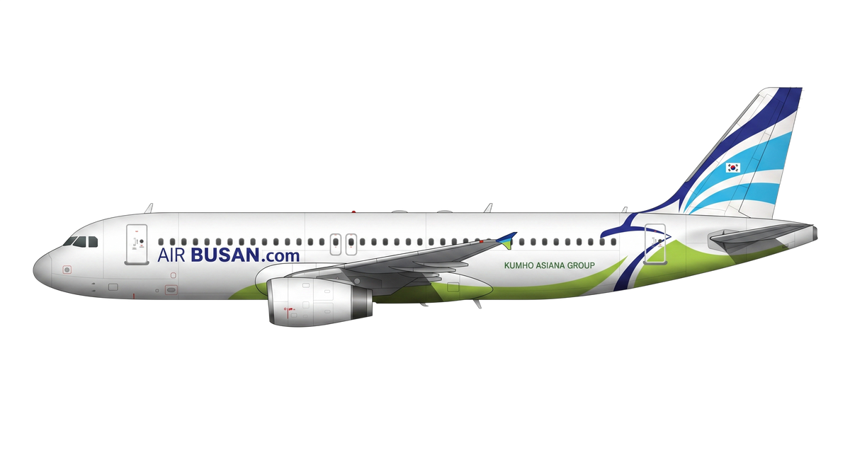 Air Busan livery