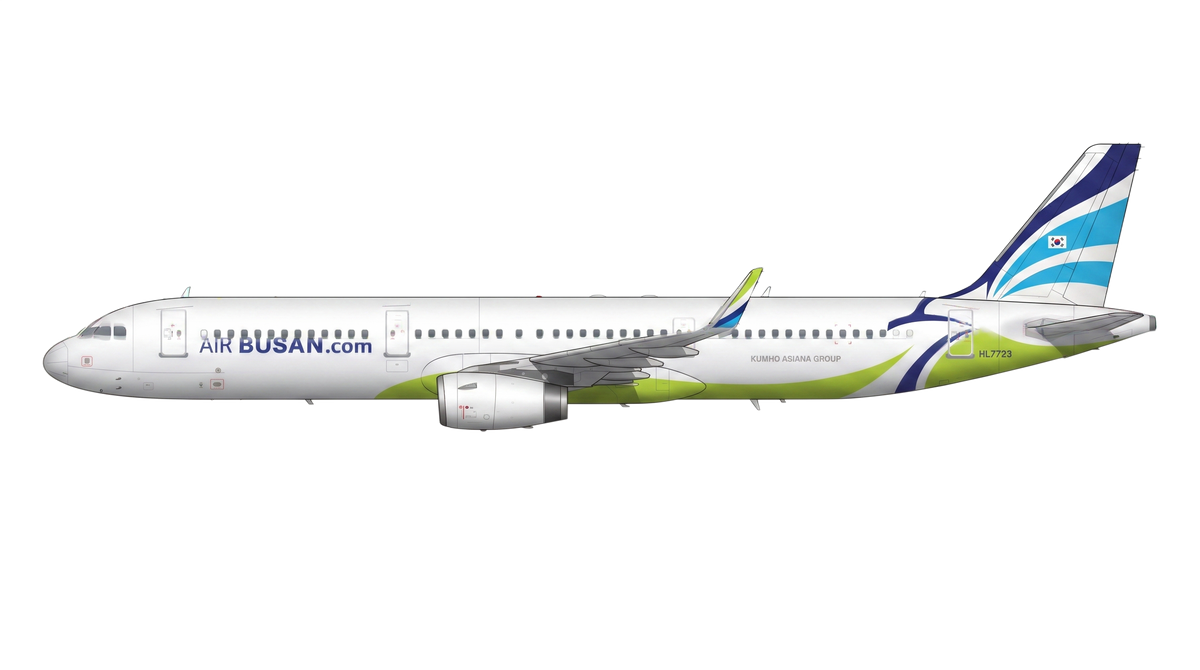 Air Busan livery