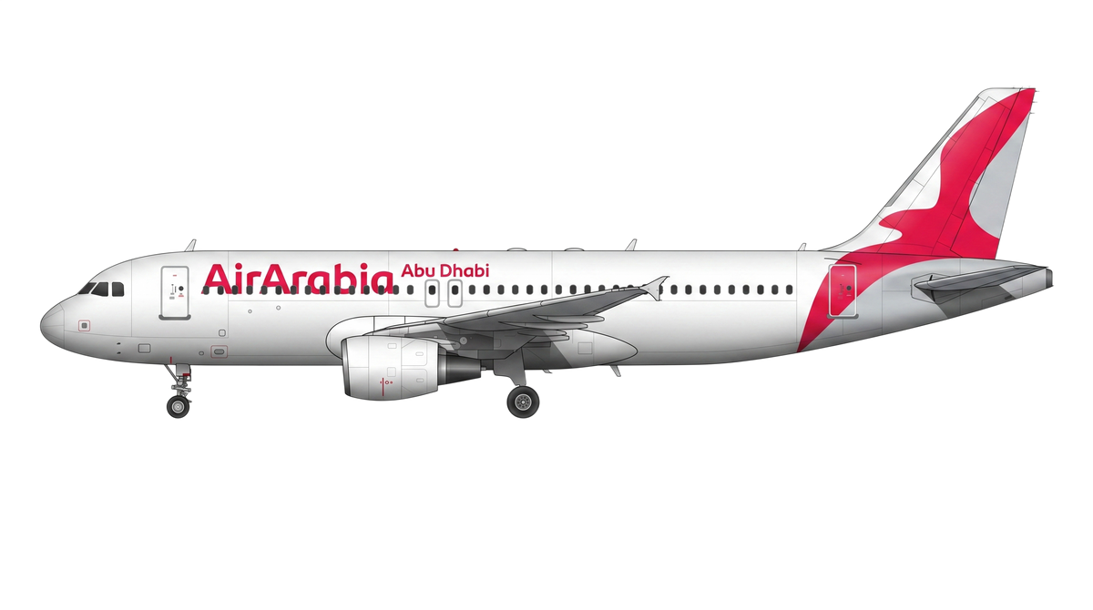 Air Arabia Abu Dhabi livery