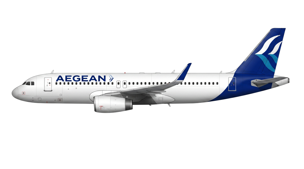 Aegean Airlines livery