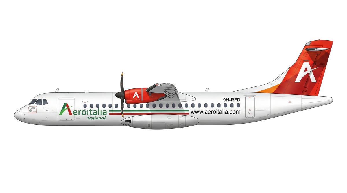AeroItalia livery
