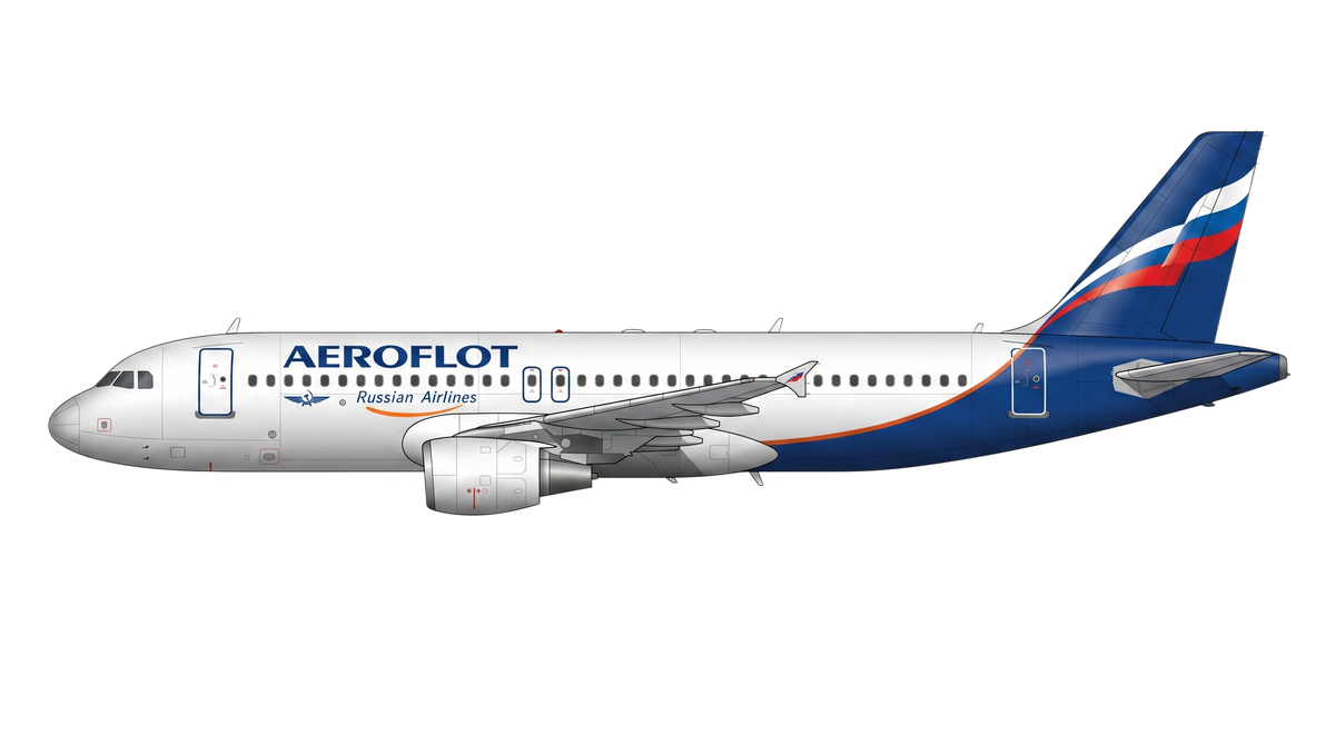 Aeroflot livery