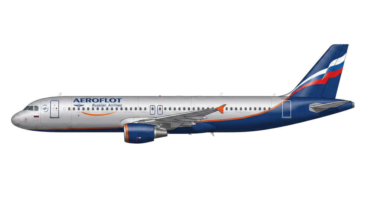 Aeroflot livery
