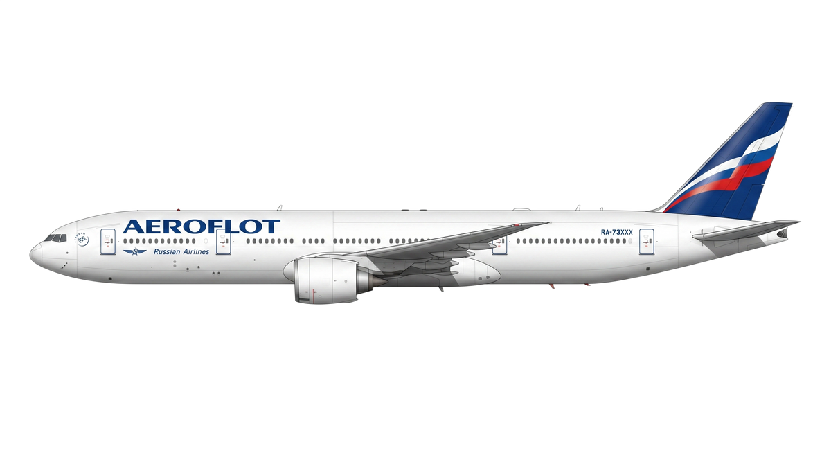 Aeroflot livery