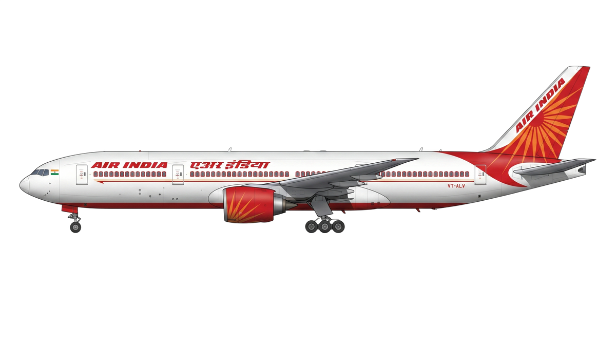 Air India livery
