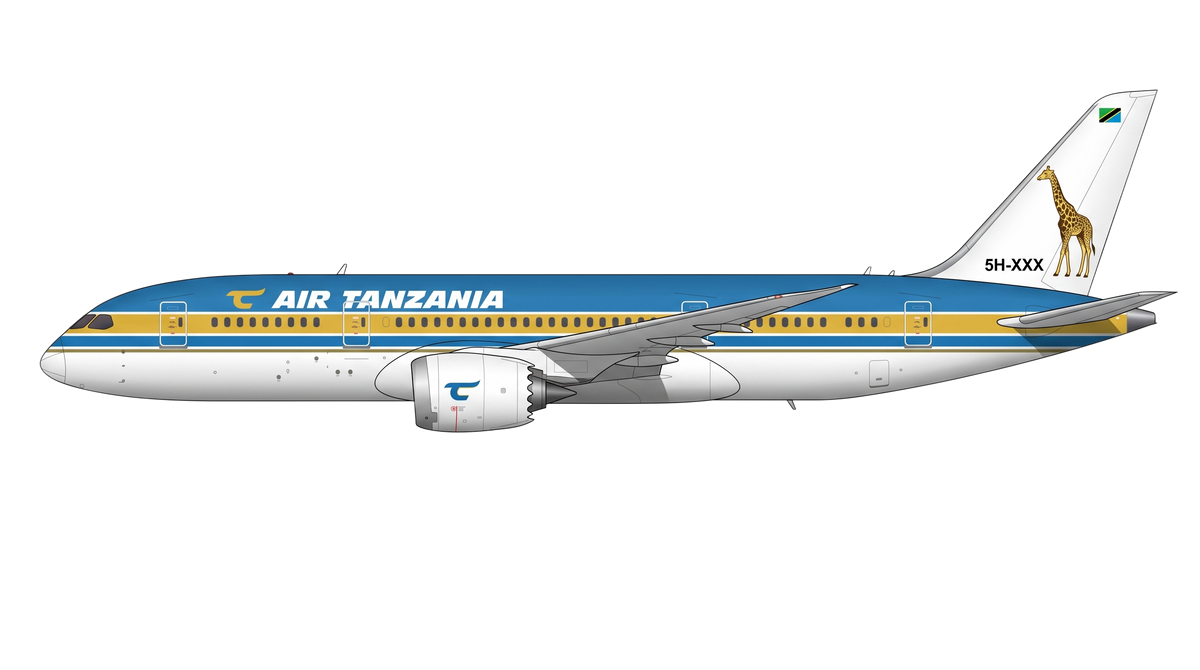 Air Tanzania livery