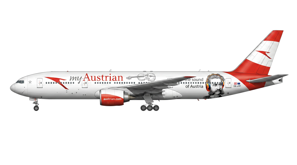 Austrian Airlines livery