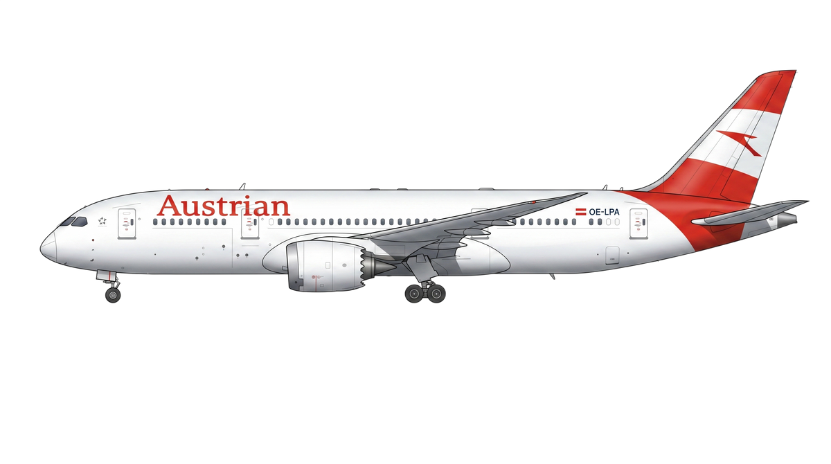 Austrian Airlines livery