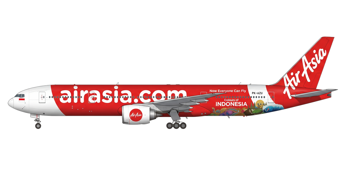 Indonesia AirAsia livery