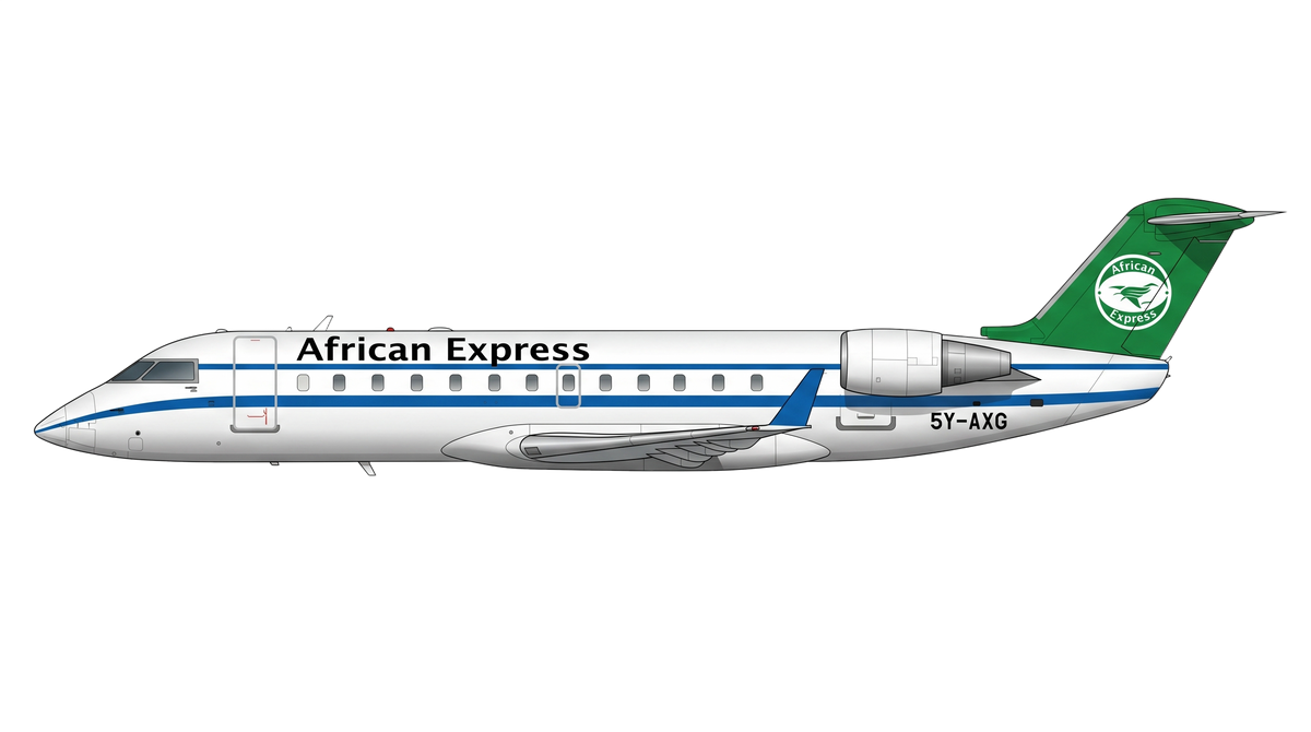 African Express Airways livery