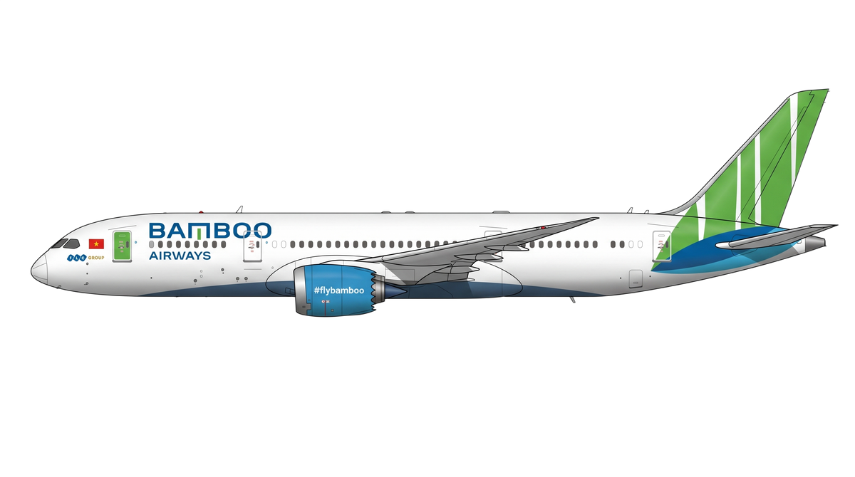 Bamboo Airways livery