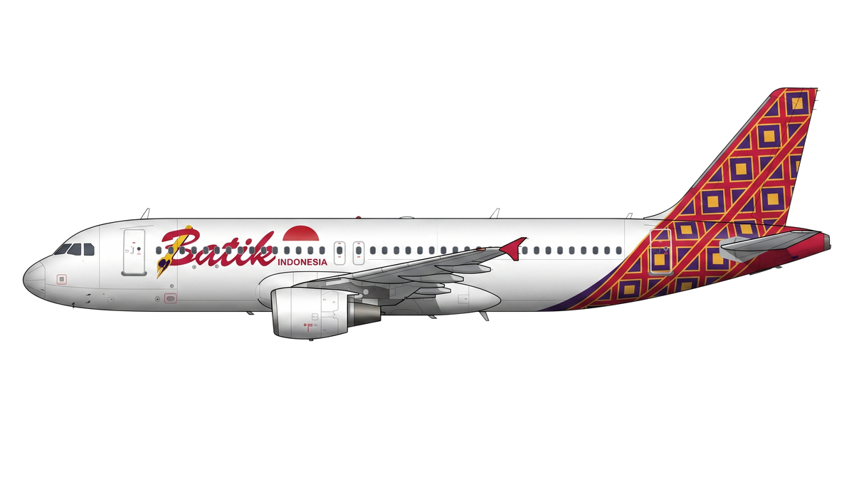 Batik Air livery