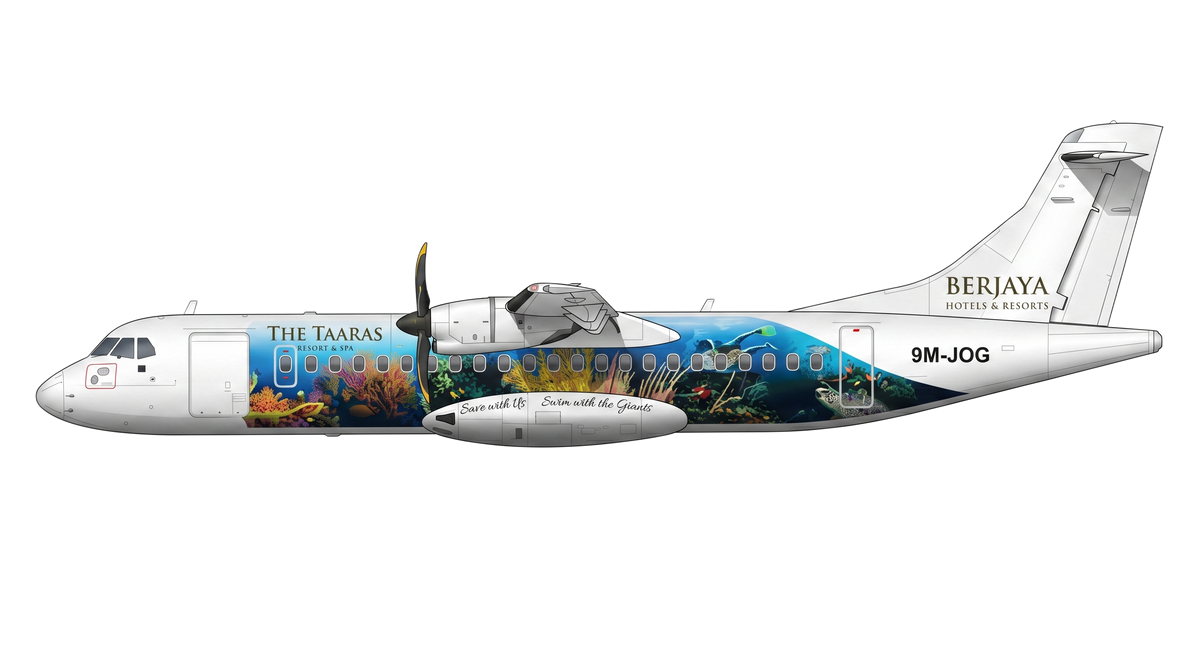 Berjaya Air livery