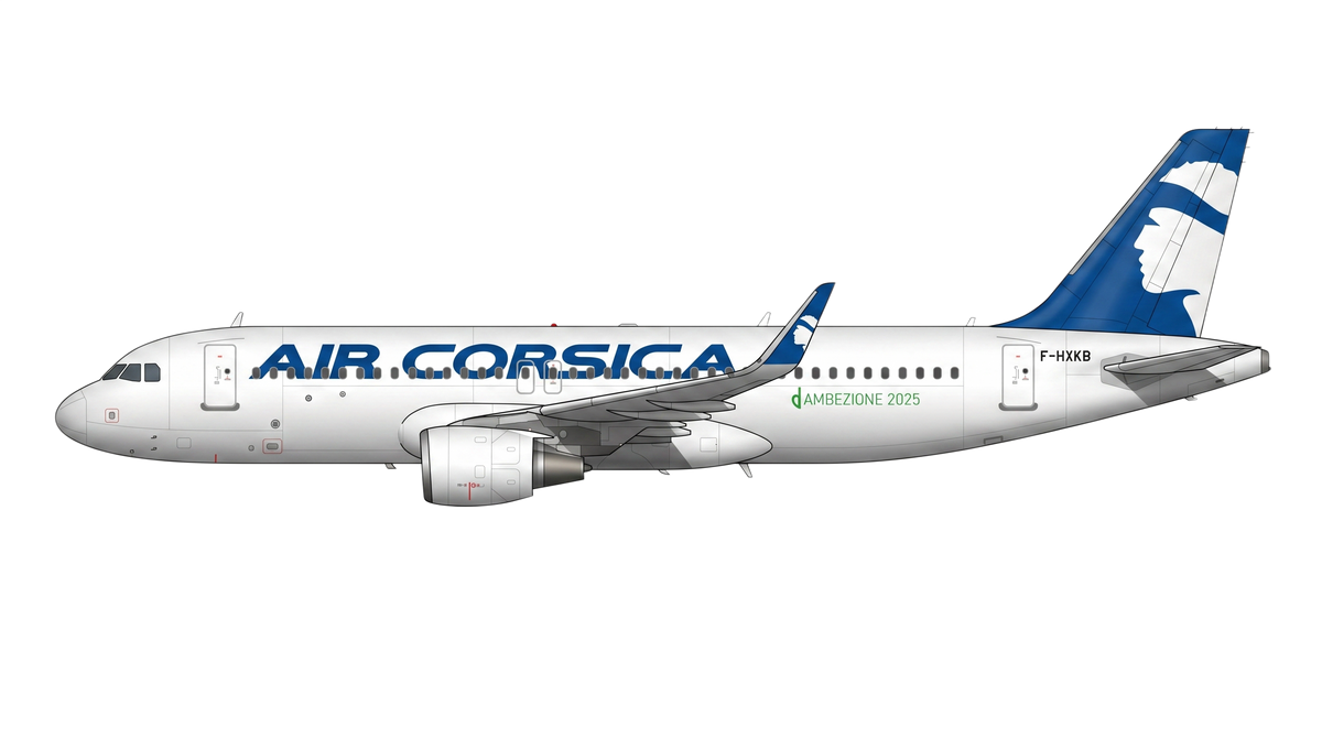 Air Corsica livery
