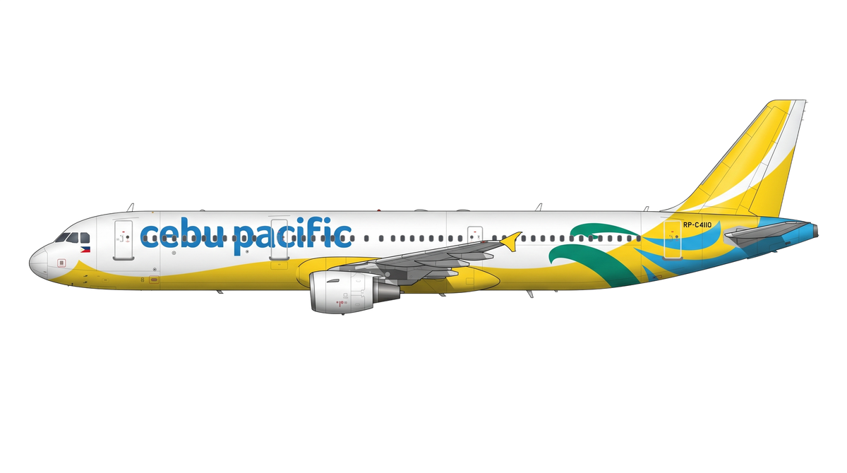 Cebu Pacific livery