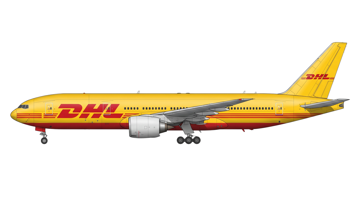 DHL Air UK livery