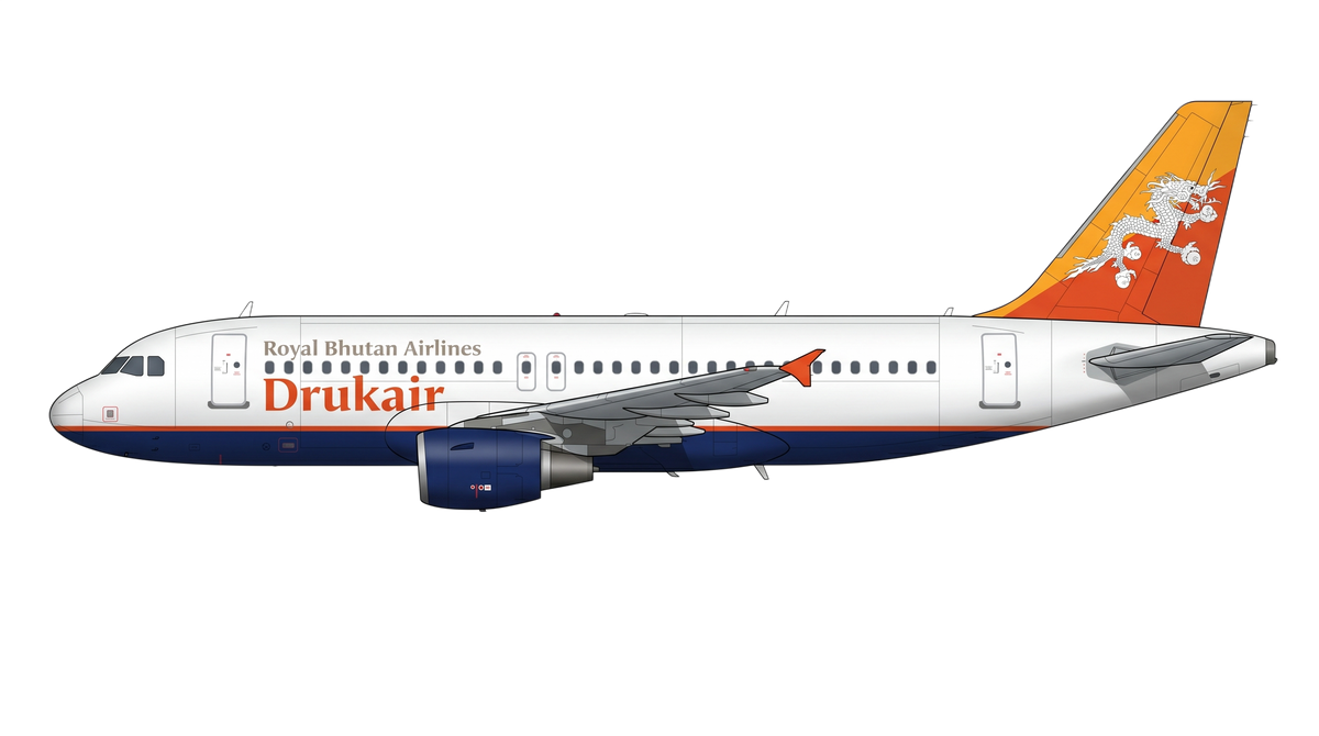 Druk Air livery