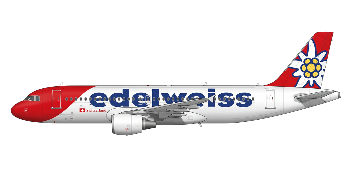 Edelweiss Air livery