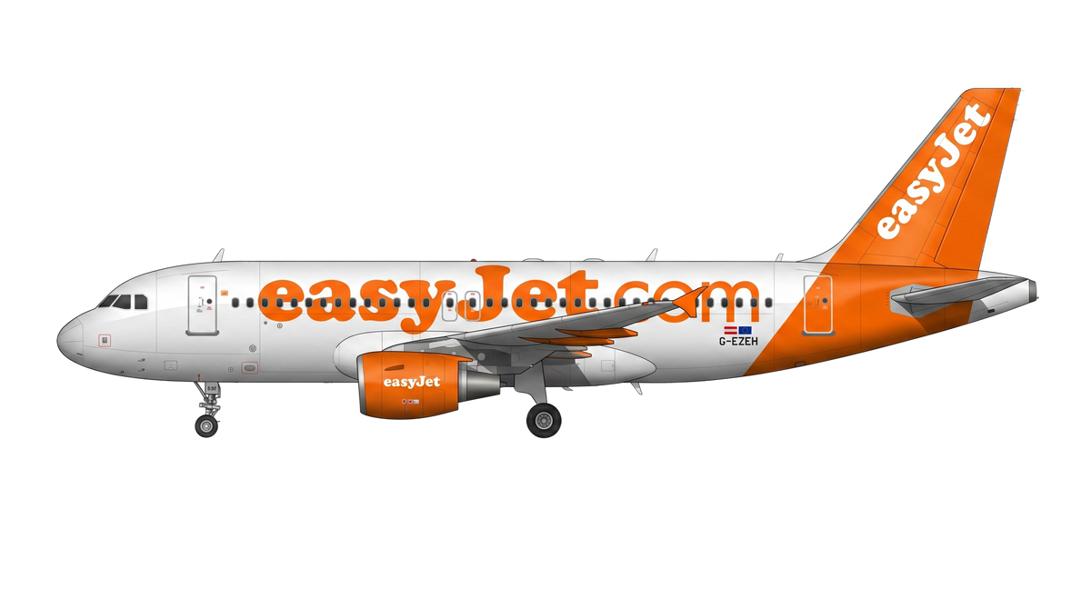 easyJet UK livery