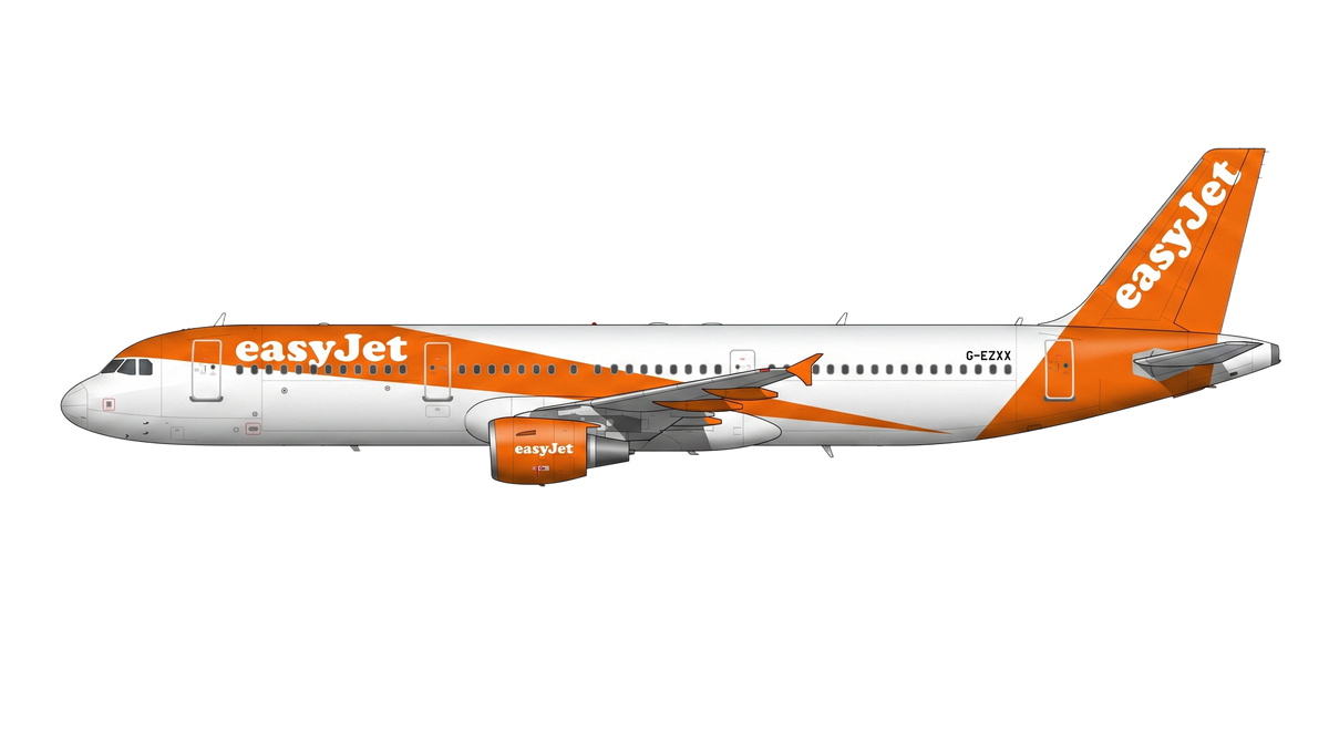 easyJet UK livery