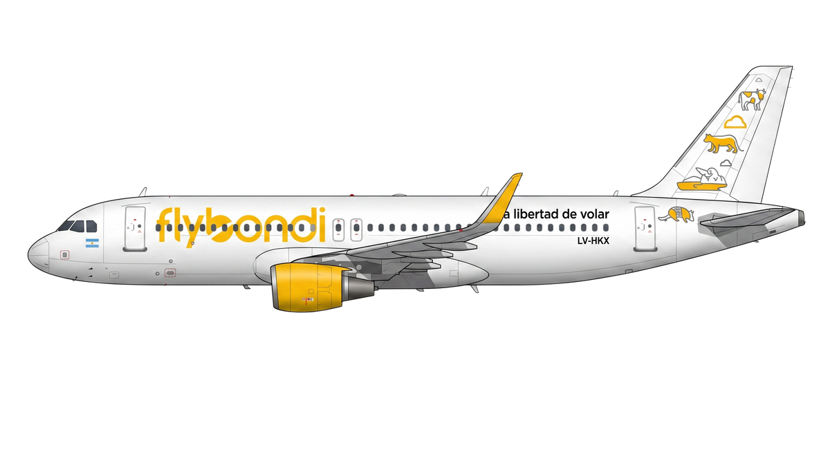 Flybondi livery