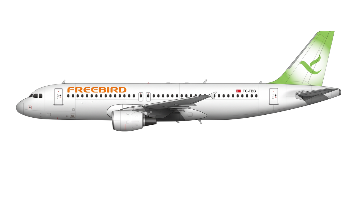 Freebird Airlines livery