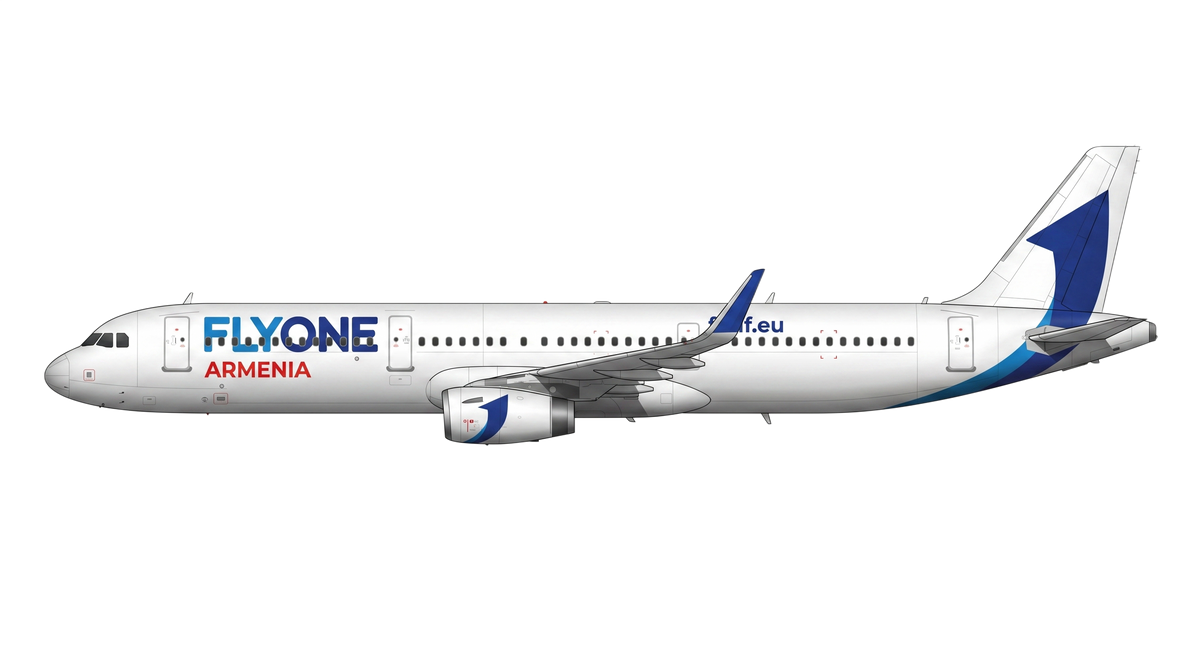 FlyOne Armenia livery
