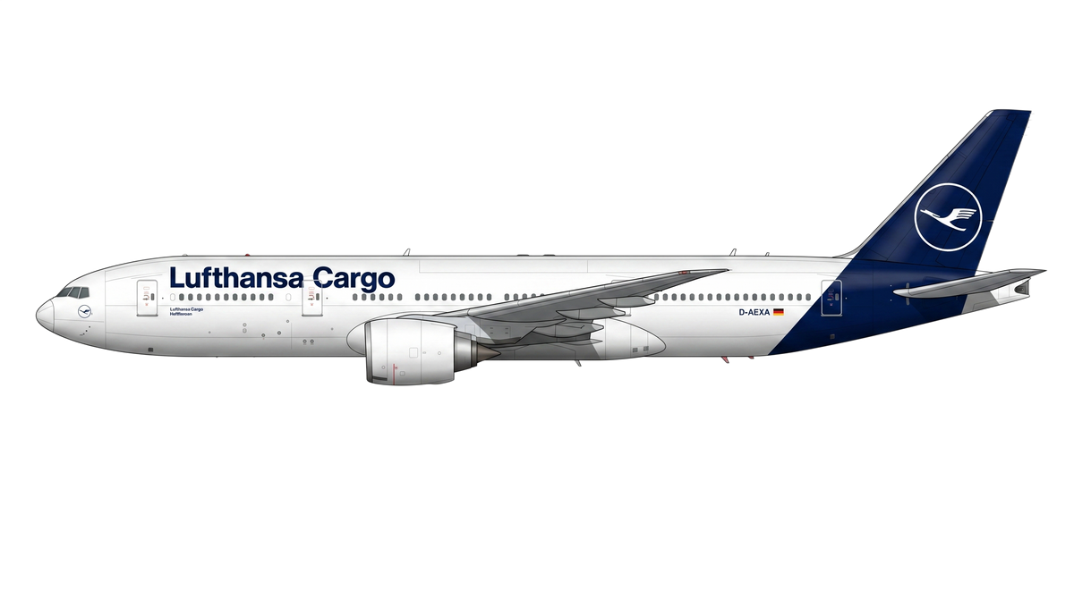 Lufthansa Cargo livery