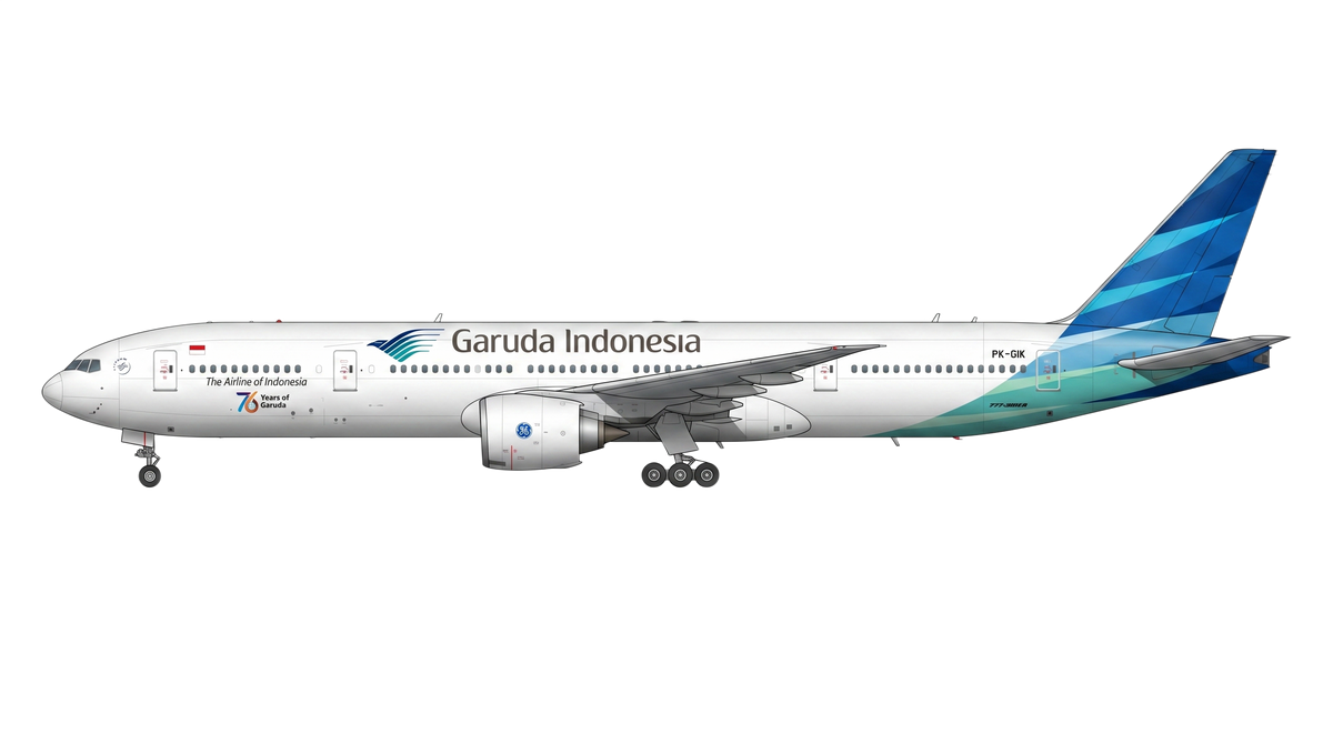 Garuda Indonesia livery