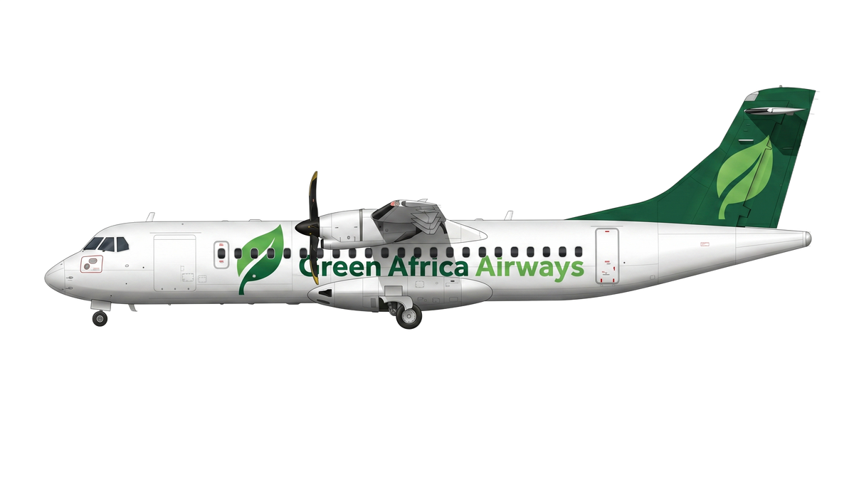 Green Africa Airways livery