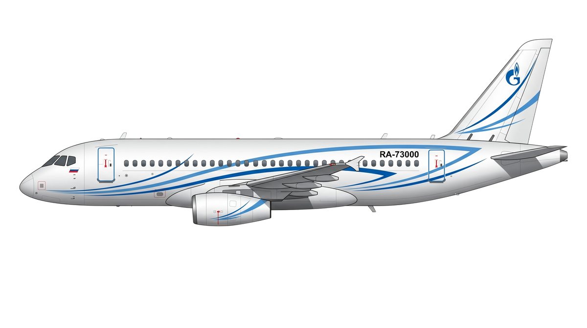 Gazpromavia livery