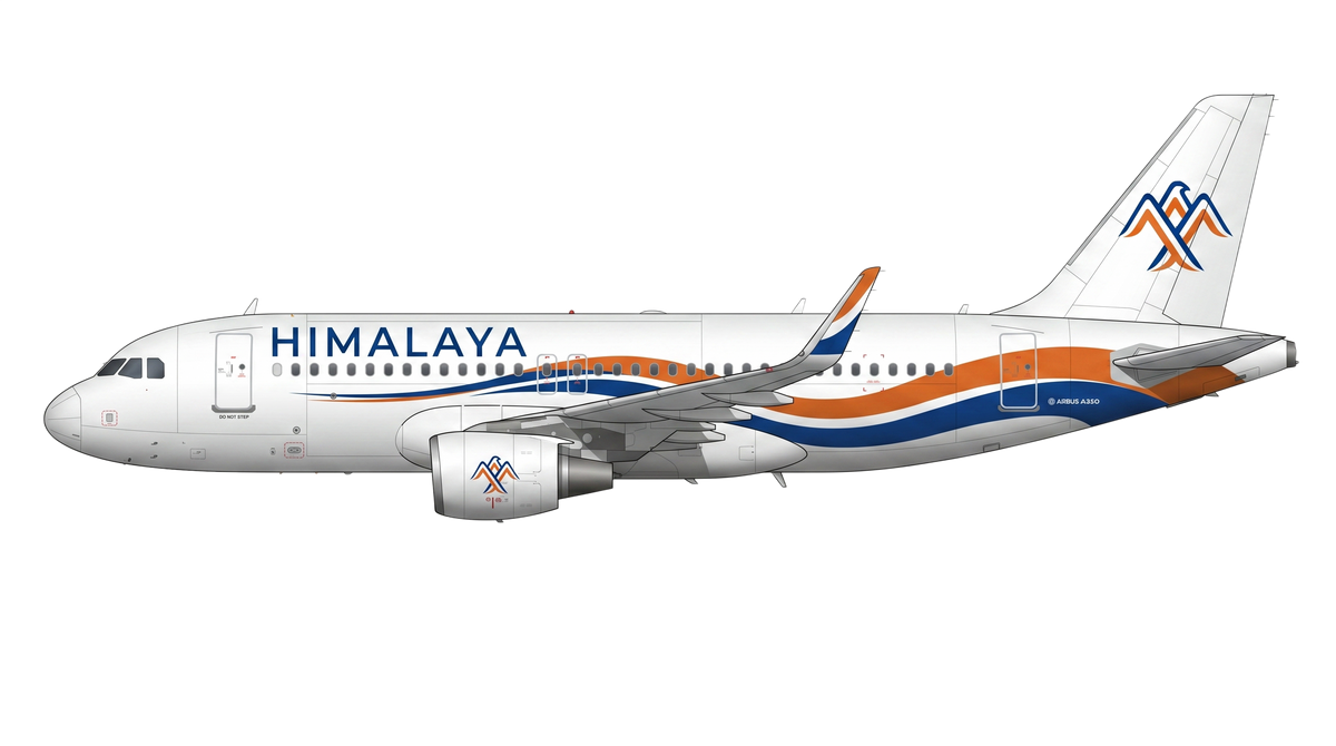 Himalaya Airlines livery