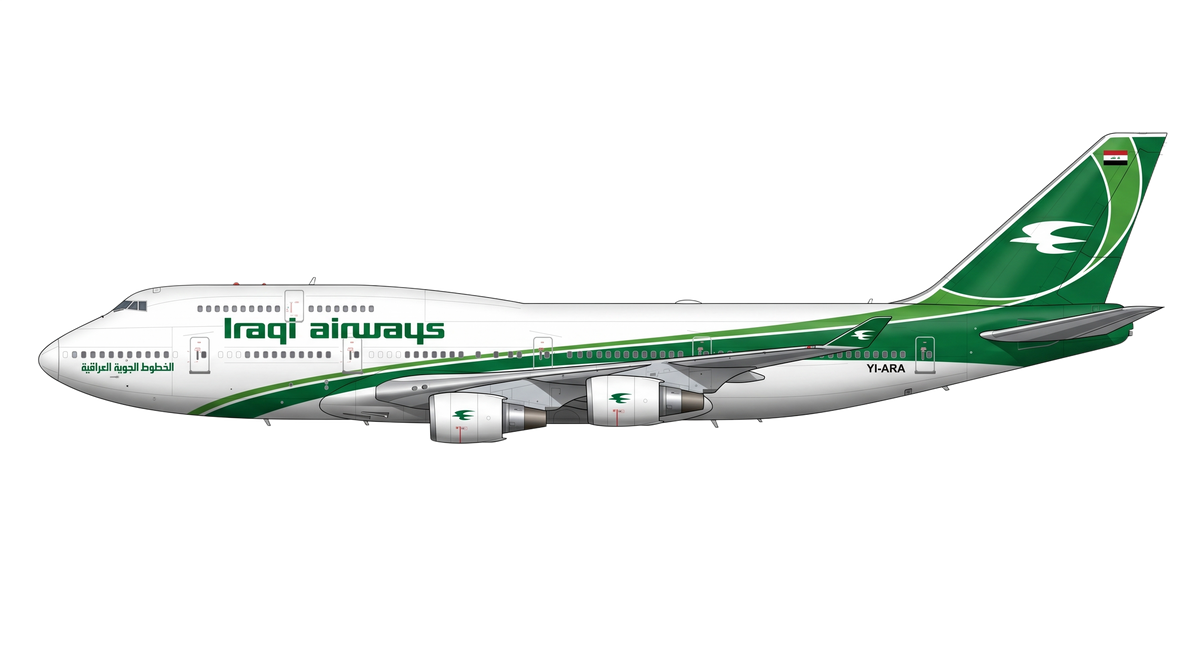 Iraqi Airways livery