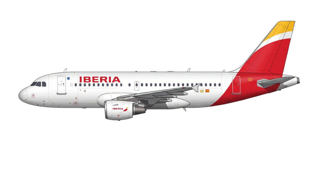 Iberia Airlines livery