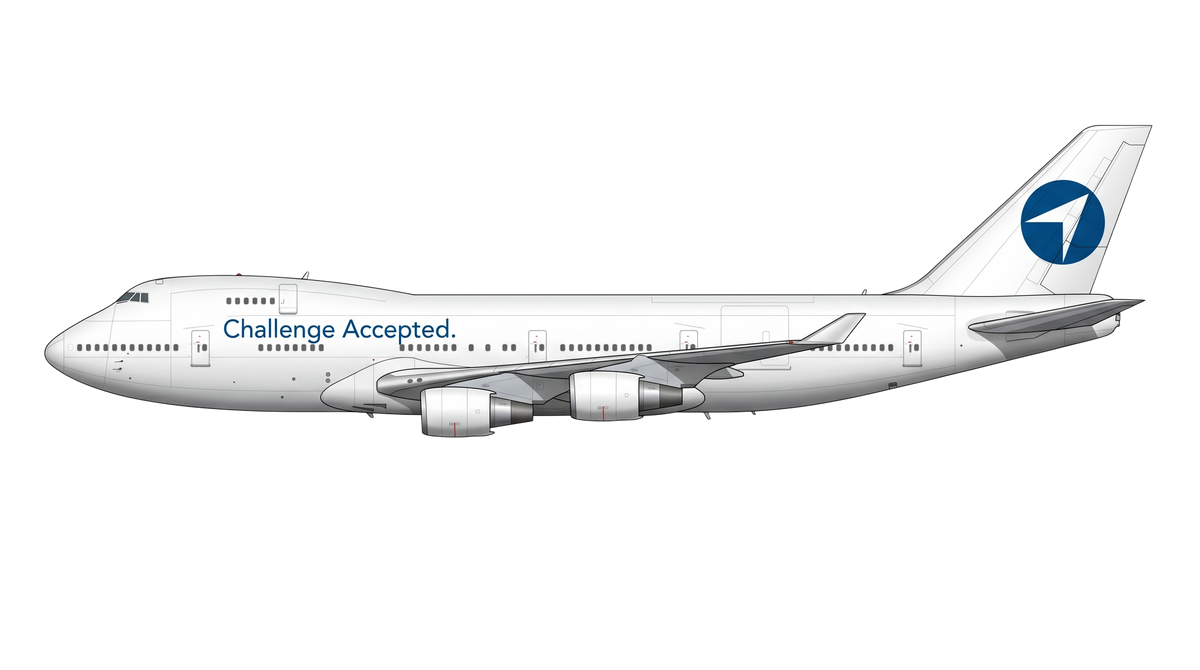 Challenge Airlines IL livery