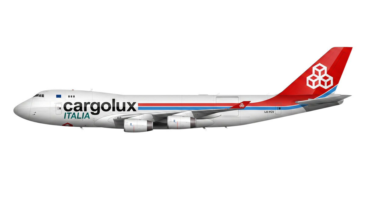 Cargolux Italia livery
