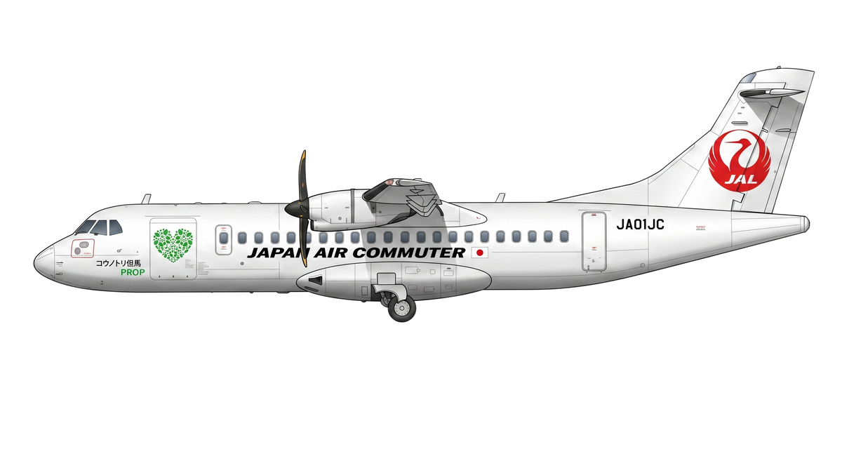 Japan Air Commuter livery
