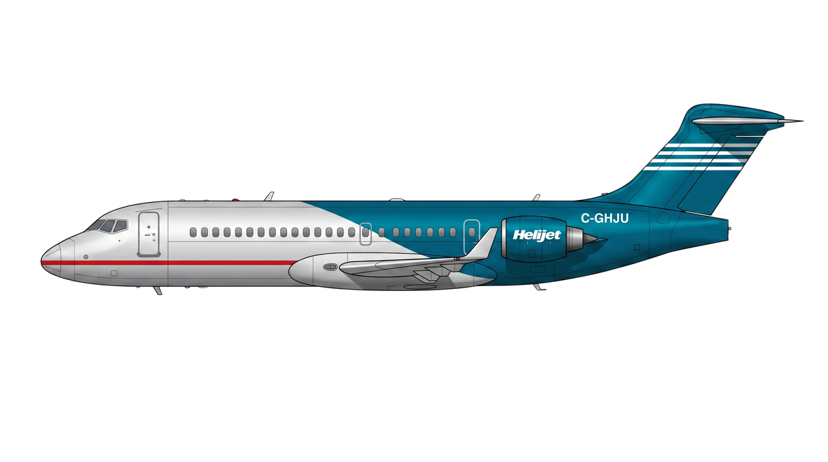 Helijet livery