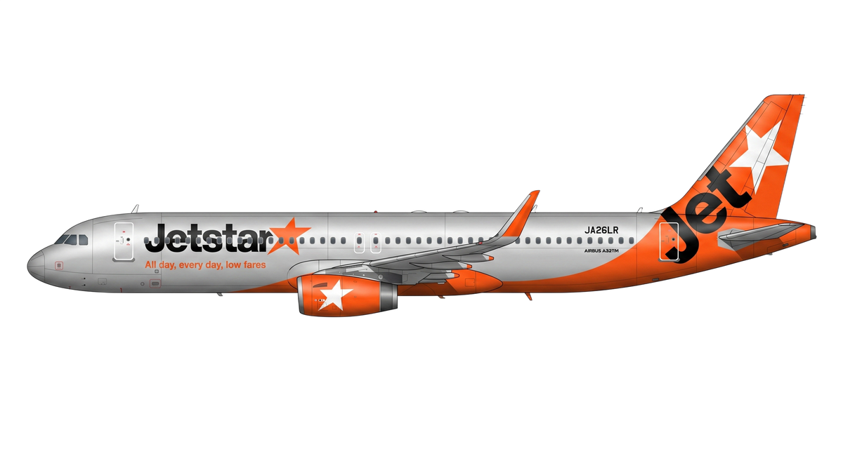 JetStar Japan livery
