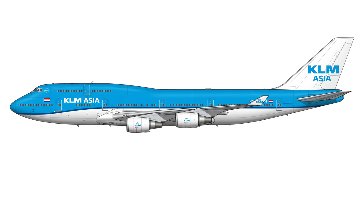 KLM livery