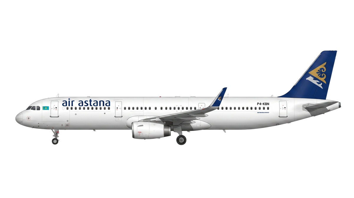 Air Astana livery