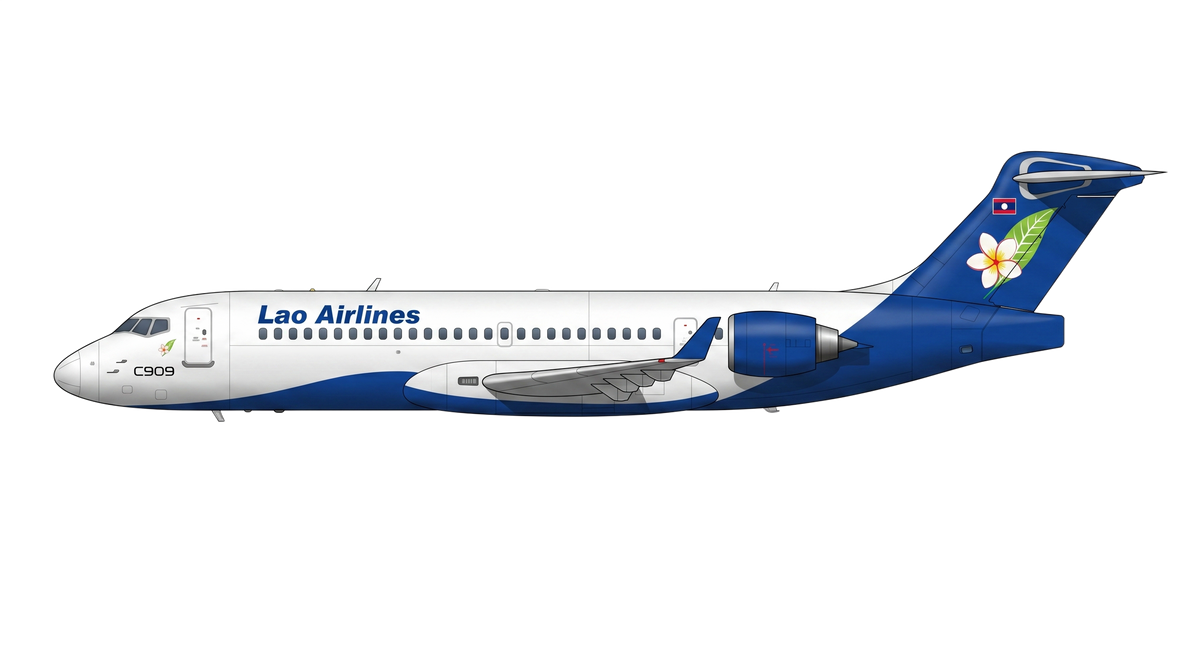 Lao Airlines livery