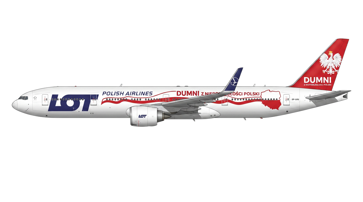 LOT Polish Airlines livery