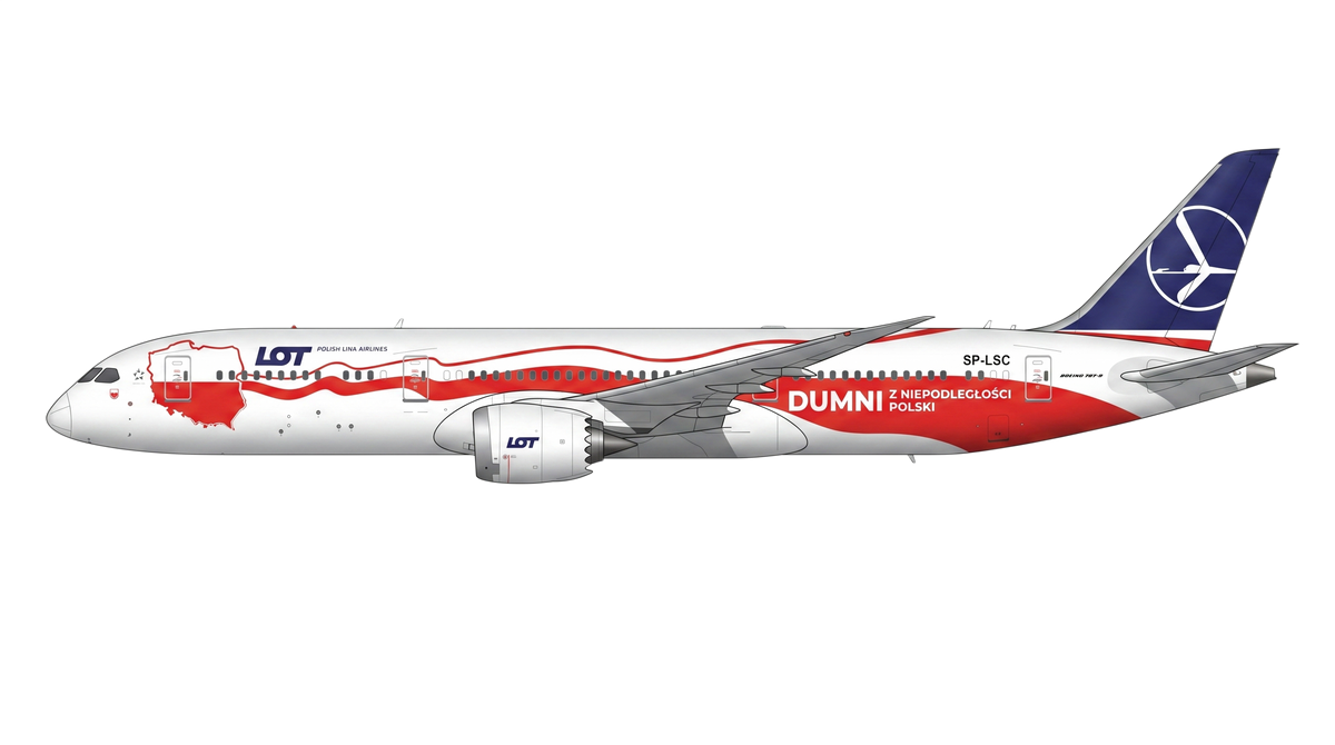 LOT Polish Airlines livery