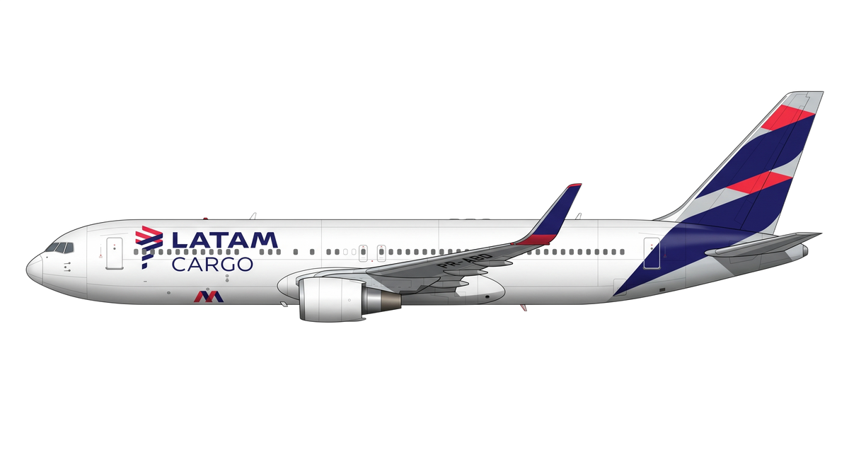LATAM Cargo Brasil livery