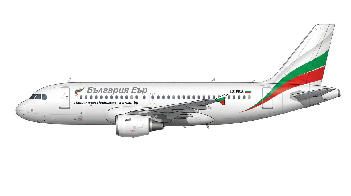 Bulgaria Air livery