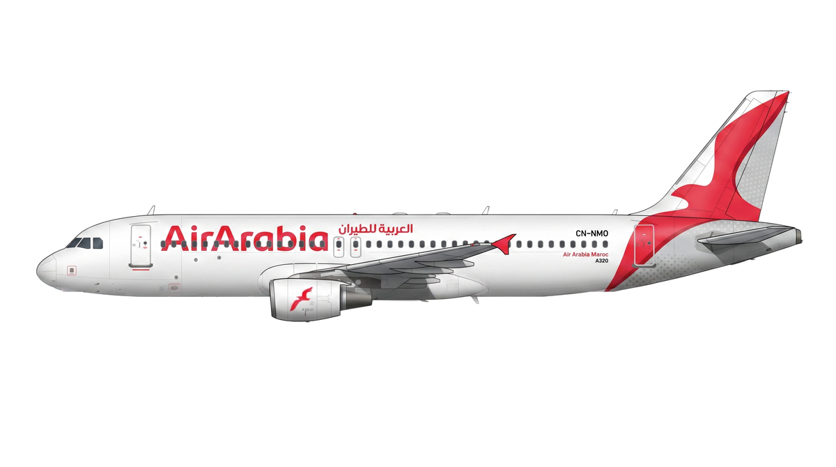 Air Arabia Maroc livery