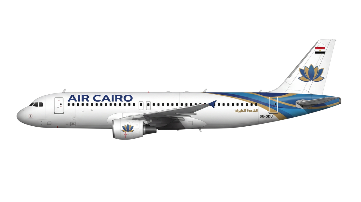 Air Cairo livery