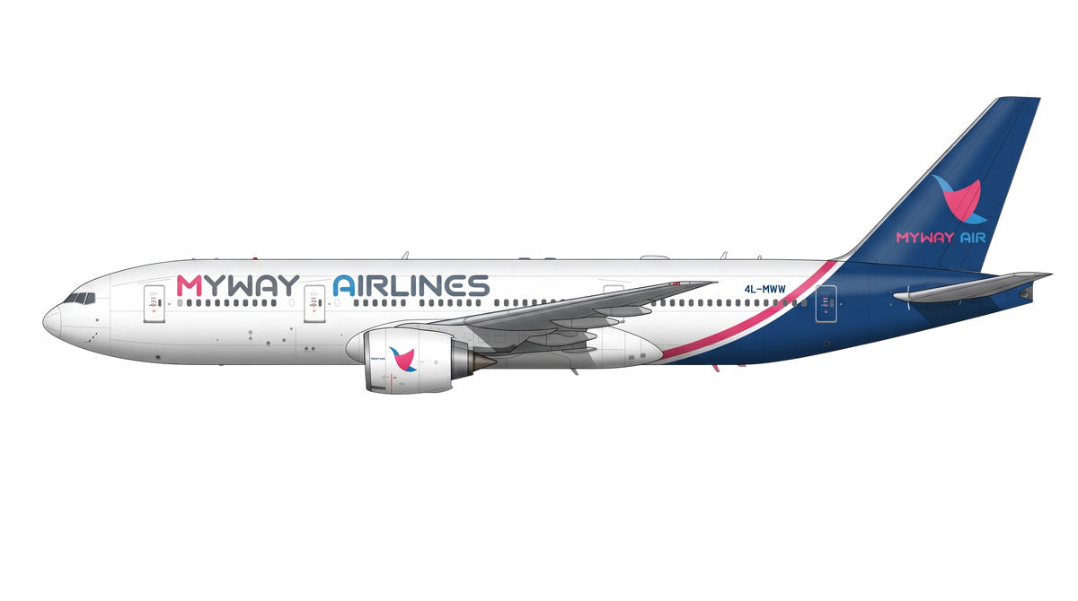 My Way Airlines livery